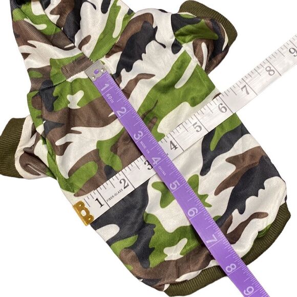 Little Camouflage Dog Hoodie - Picture 4 of 6